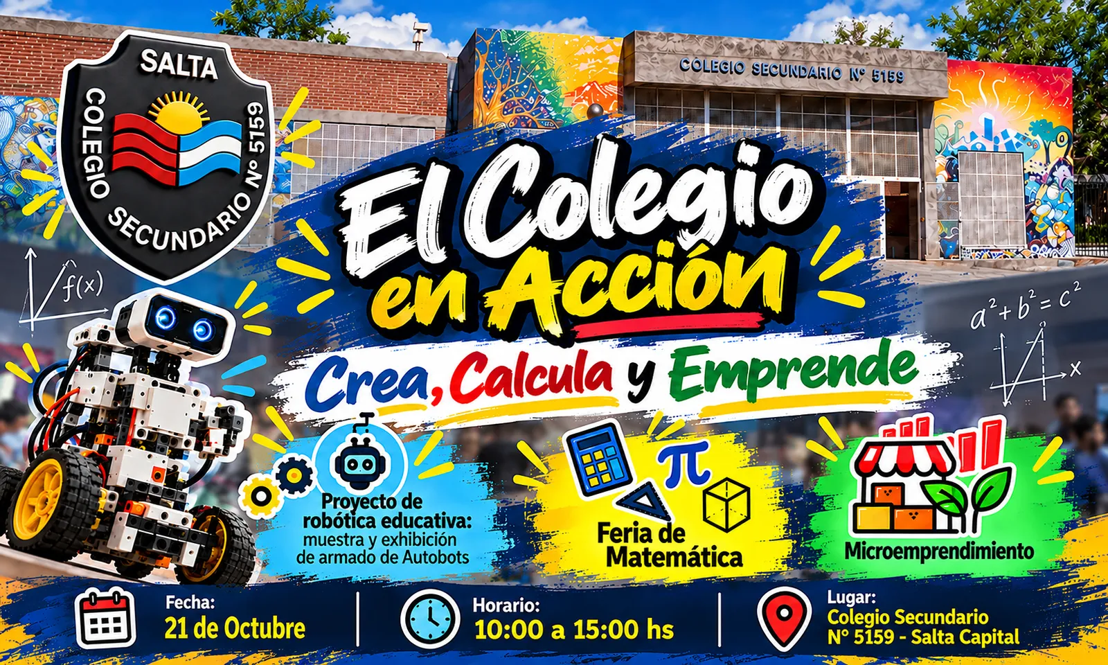 Imagen de la noticia: El Colegio en Acción: Crea, Calcula y Emprende